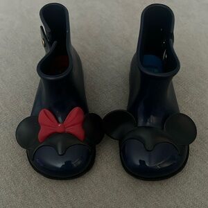 Mini Melissa Mikey & Minnie Rain Boots